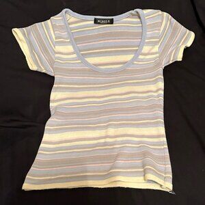 Super Cute Short Sleeved Sweater for Fall.  Sexy and Sporty!!